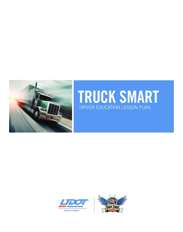 Driver Ed Lesson Plan curriculum workbook cover page