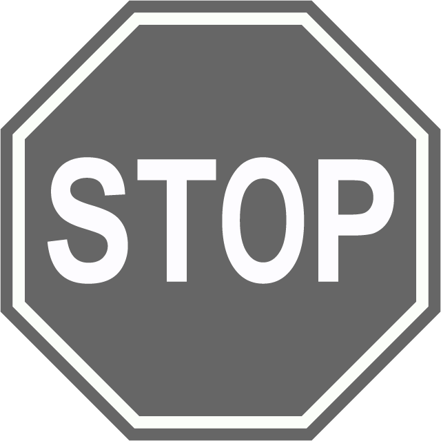 Stop Sign Icon - Inspection Violations